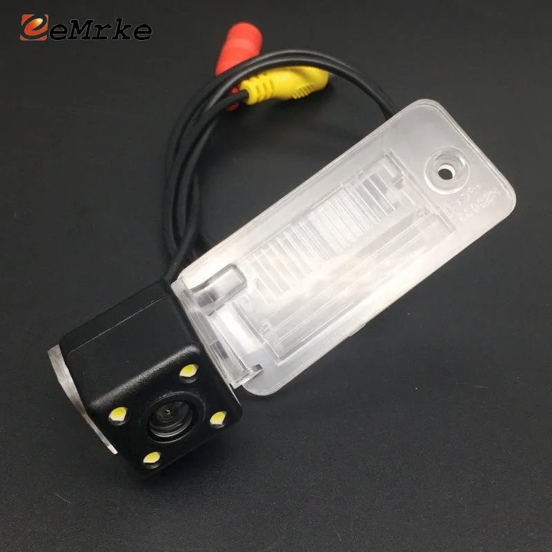 Камера заднего вида EEMRKE 4 светодиодный CCD HD для Audi A3 A4 A5 A6 RS6 A8 S8 Q7|camera ntsc|ccd hdcar hd rear