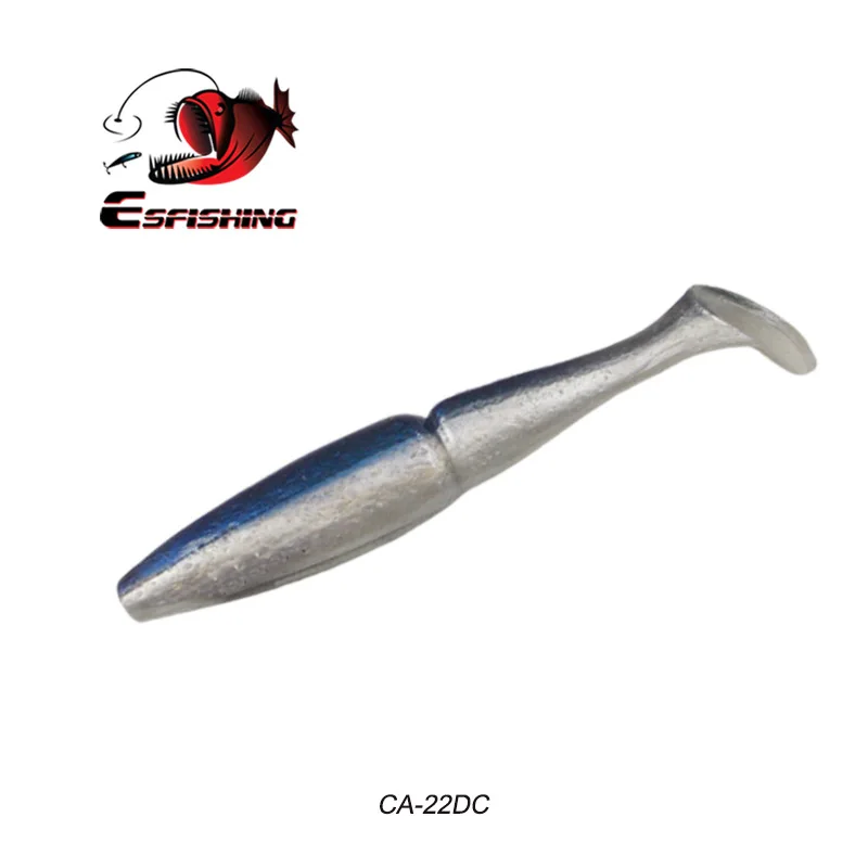 CA22DC Esfishing Easy Shiner, 100 мм, 125 мм, 155 мм, 200 мм, рыболовные приманки, мягкие приманки, мягкие приманки, ПВА, Isca, Искусственные воблеры, Pesca Bass - Цвет: CA22DC