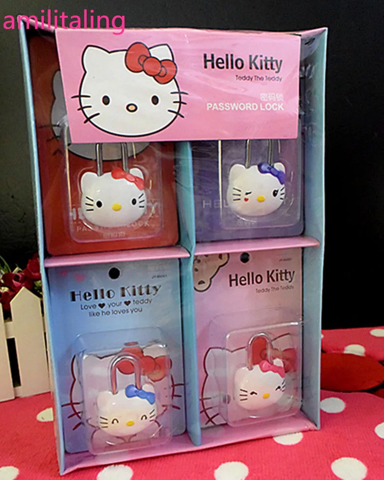 Новый милый замок с паролем Hello Kitty безопасная блокировка 6921257600611 |