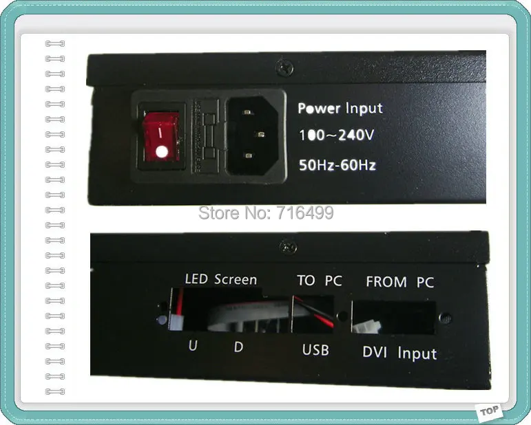 Коробка отправителя linsn (без приема карты) отправляющая коробка TS801 TS802)|box ceiling|boxbox