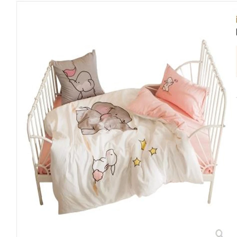 Комплект постельного белья для малышей из 3 предметов дышащие комплекты детей