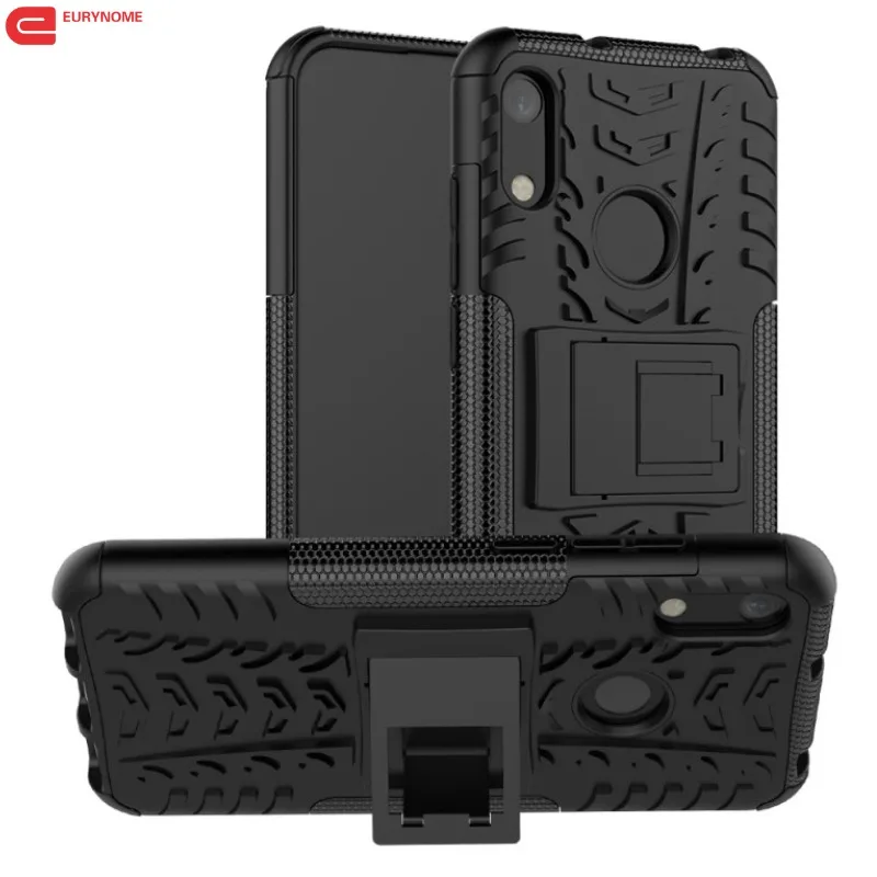 Чехол для Xiaomi Redmi note 7 защитный чехол с подставкой из жесткого пластика