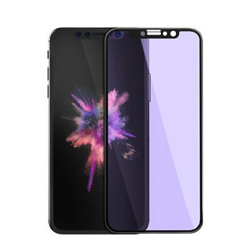3 шт. Защитная пленка для экрана iPhone X 10 закаленное стекло 9H 3D полное покрытие