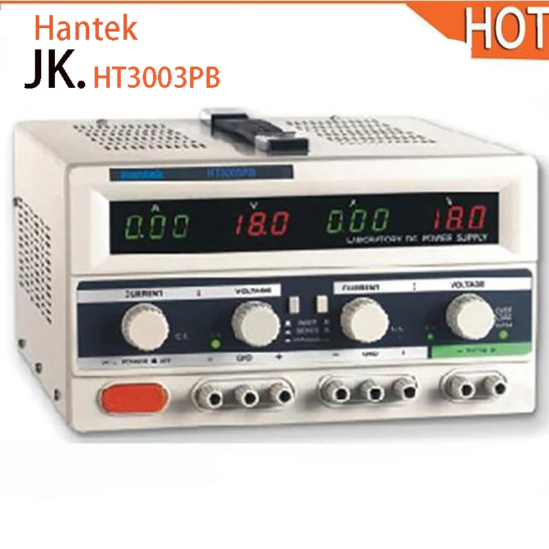 Hantek HT3003PB Triple Output PB Series DC Power Supply Sampling SMD Chip Technology 1 LED Display 0-30V 0-5A | Инструменты