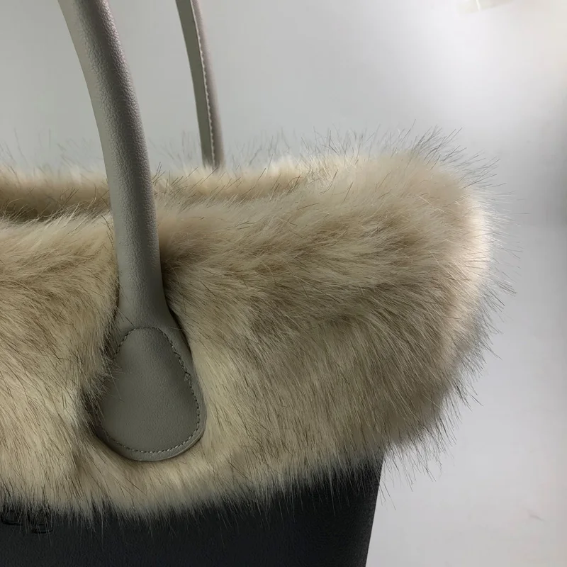 Высококачественная плюшевая отделка Unetome для O-BAG термическое украшение из