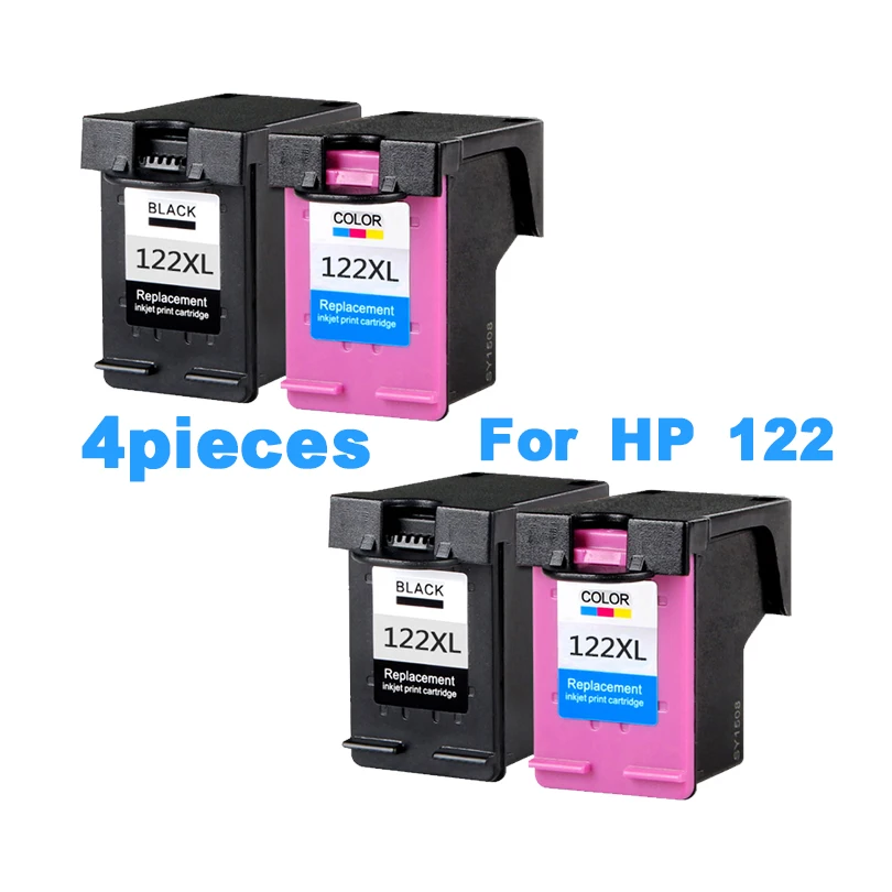 4pcs XiongCai Compatible ink cartridges For HP 122 Deskjet D1000 2050 3050 3050A 3052A 3054A printers cartridge For HP122 122XL 4pcs XiongCai Compatible ink cartridges For HP 122 Deskjet D1000 2050 3050 3050A 3052A 3054A printers cartridge For HP122 122XL