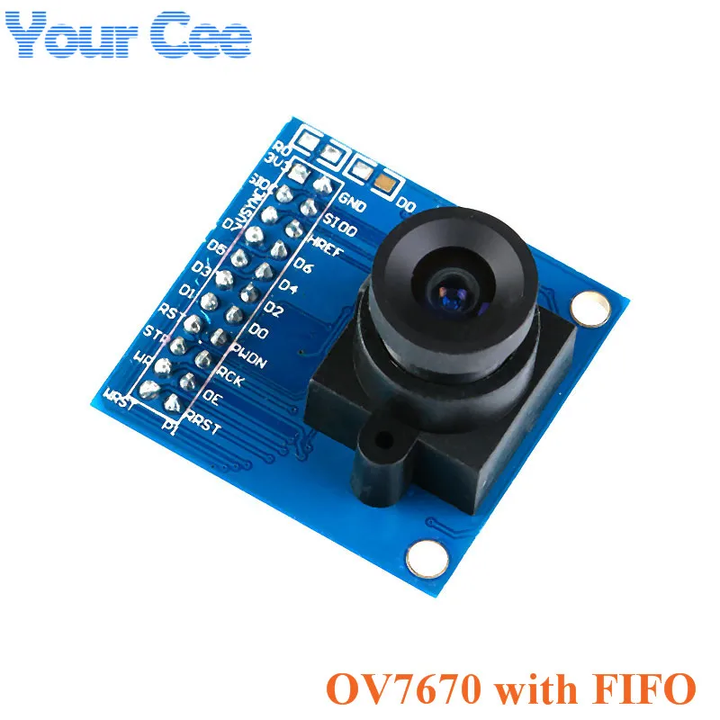 Модуль камеры OV7670 OV5642 OV7670 с FIFO OV7725 комплект бинокулярной камеры STM32 Драйвер для Arduino OV2640 - Цвет: OV7670 with FIFO