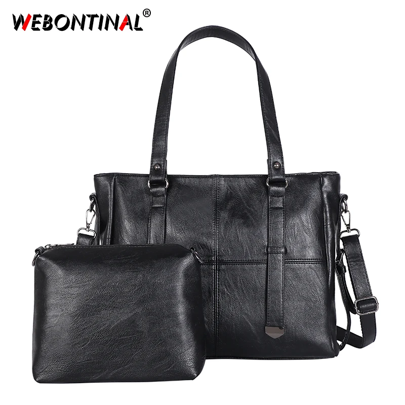 WEBONTINAL классический 2 шт./компл. качественный набор женских сумок из искусственной