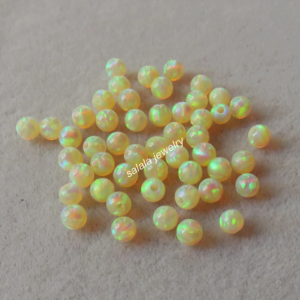 Опаловые бусины круглые 3 мм 200 шт./лот OP04 | Украшения и аксессуары