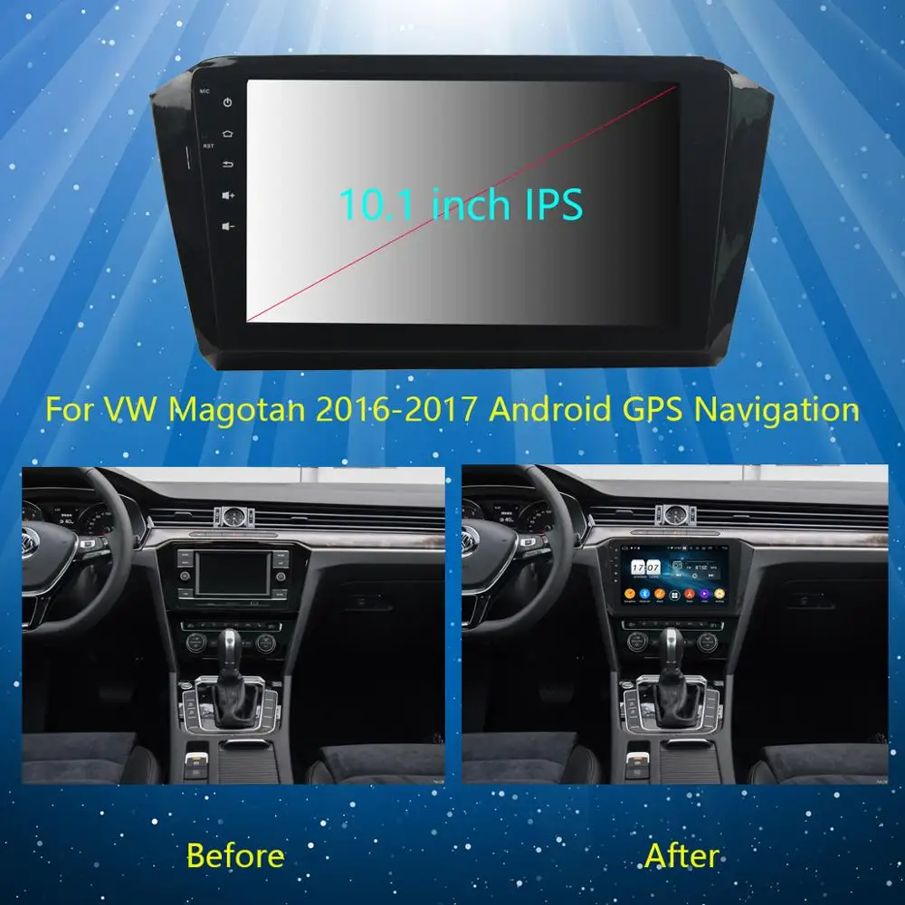 Автомобильный мультимедийный проигрыватель 9 дюймов IPS Octa 8 Core Android 0 DVD радио 4 гб RAM