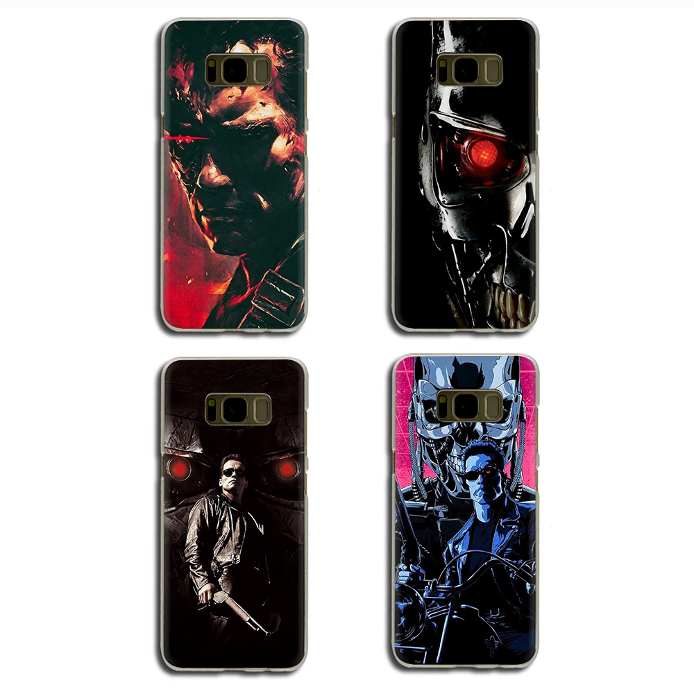 Жесткий чехол для телефона Terminator Samsung Galaxy S6 7 Edge S8 9 Plus S10 E Note8 M10 20 30|Чехлы-накладки| |