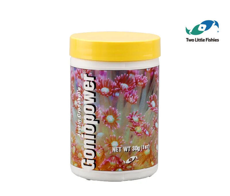 Две маленькие рыбки Коралл SPS LPS еда Goniopora Alveopora Chalice Gorgonian Gonio морской риф аквариум корма - Цвет: GonioPower