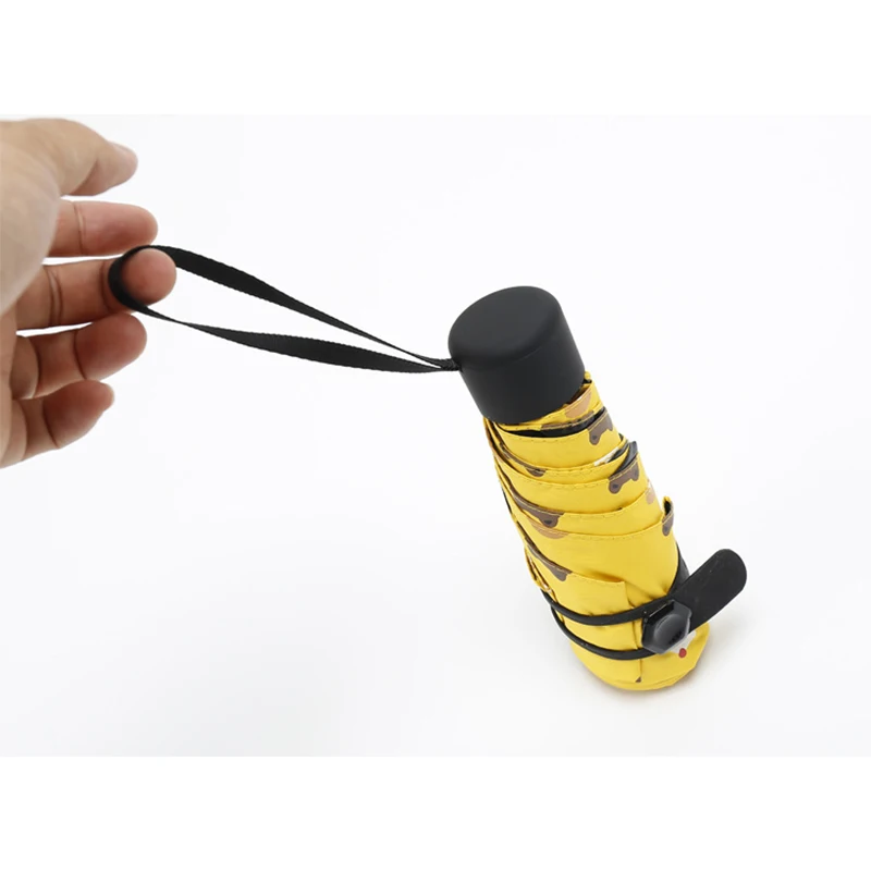 Складной зонт креативный милый компактный складной легкий для путешествий