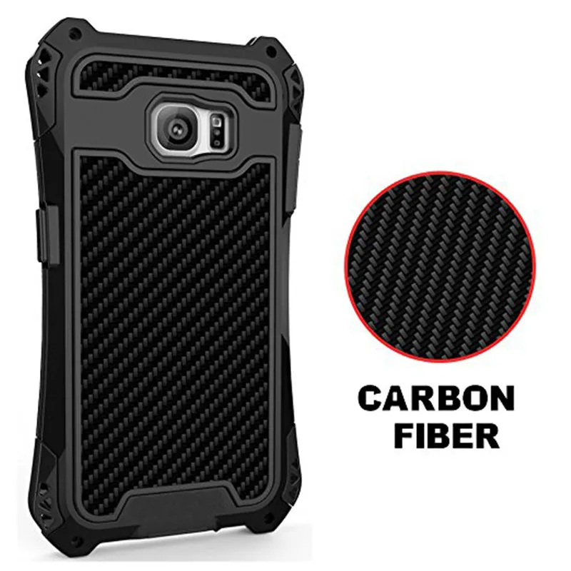 Премиум углерода Волокно Алюминий Защитный металлический чехол Экстрим