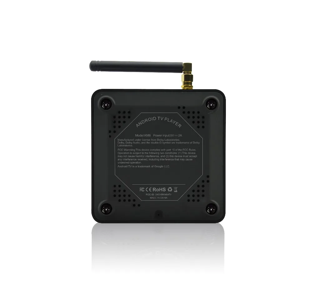 ТВ-приставка MECOOL KM8 A Smart tv Box Android 9,0 Google Голосовое управление Amlogic S905X 2 Гб ОЗУ 16 Гб ПЗУ Android ТВ-приставка Bluetooth телеприставка