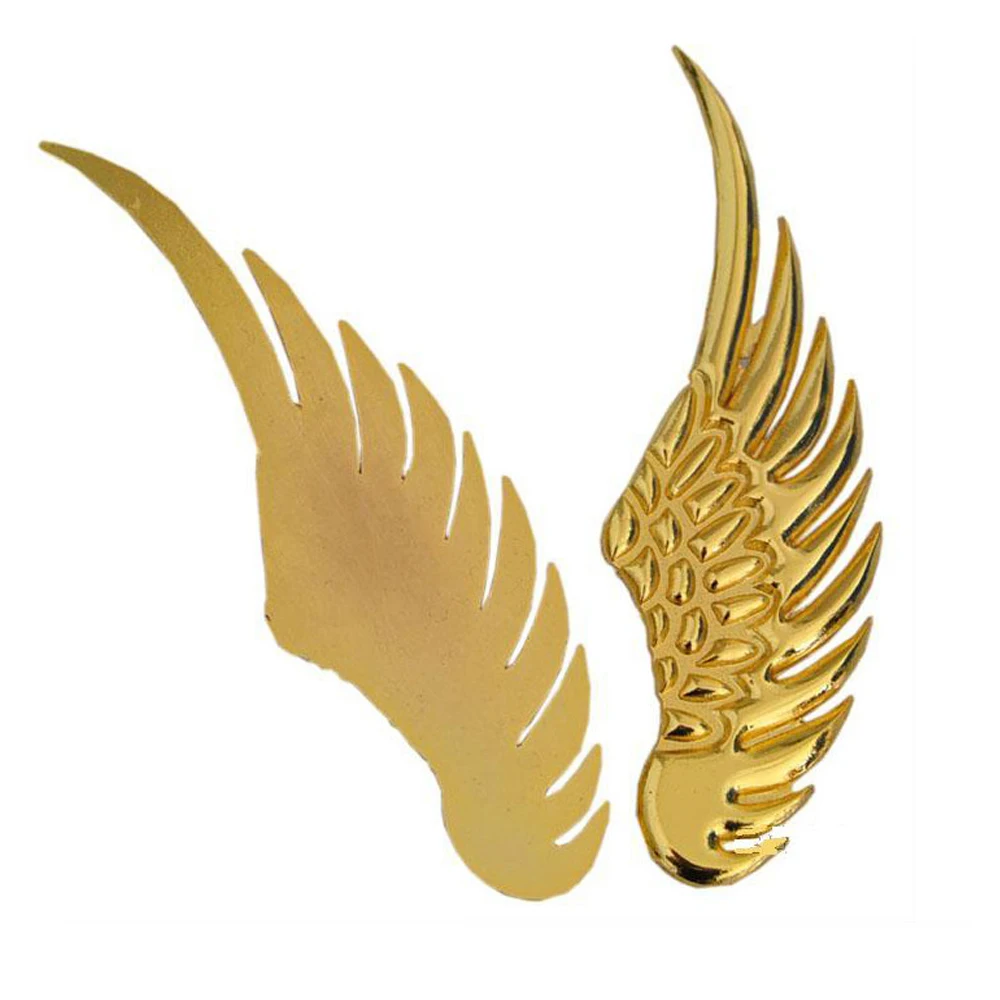 Аниме наклейка для карты Сакура крылья Автомобильная головка Металлическая