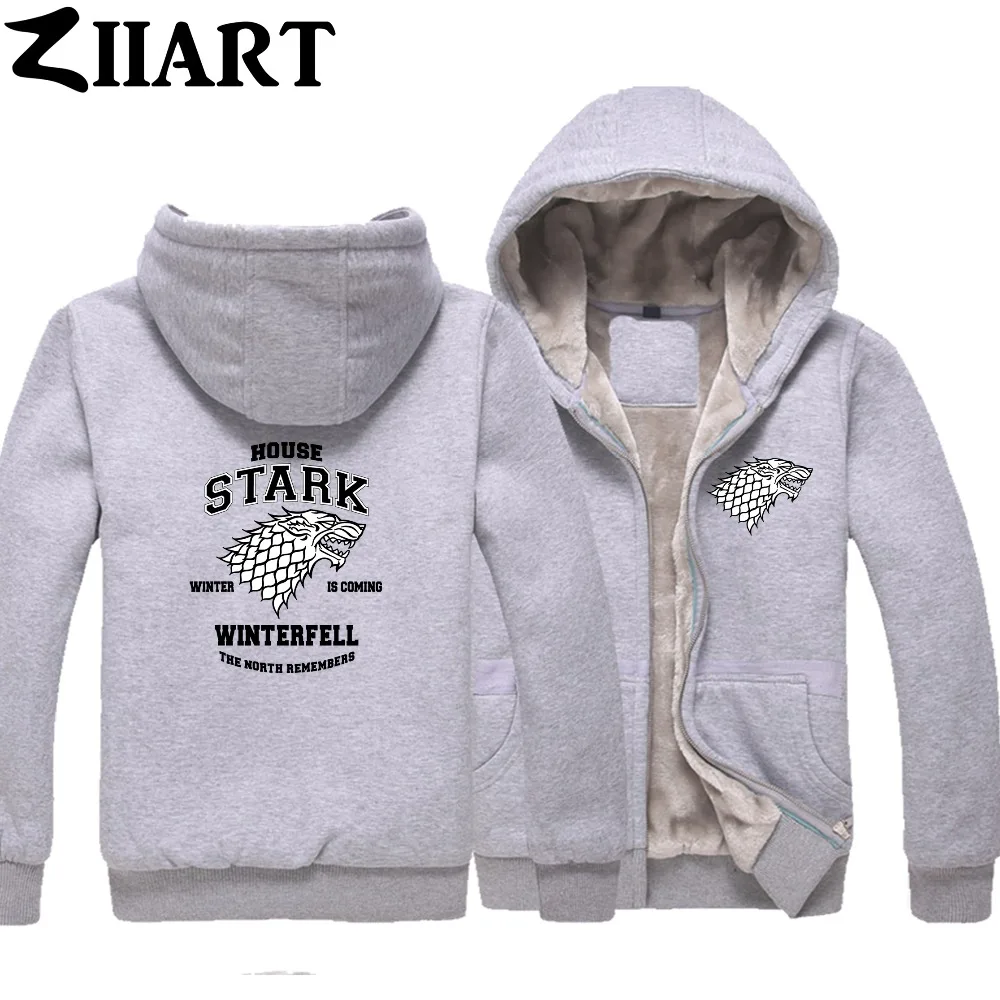 Приближается зима direwolf house stark sigil wolves winterfell the north Girl женские бархатные парки