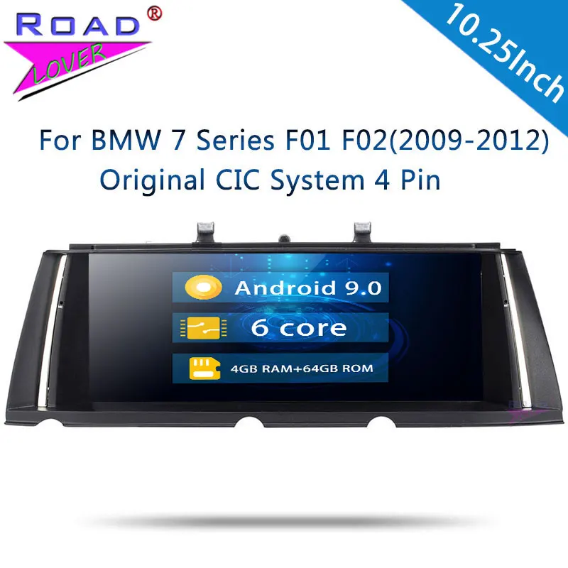 Roadlover Android 9 0 автомобильное радио для BMW 7 серии F01 F02 (2009 2010 2011 2012 2013 2014 2015) Стерео GPS