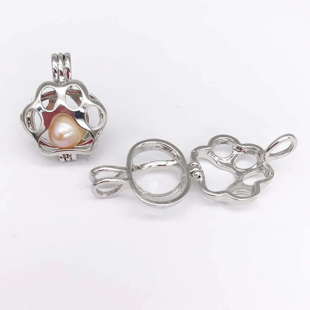 Подвеска с искусственным жемчугом в форме кошек и лап|pendant necklace|necklace charmnecklace jewelry |