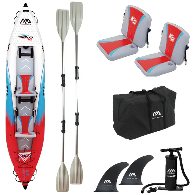 set 5 Аква-Марина Бетта VT K2 10'" /13'6" VT-312/412 надувная лодка каяк каноэ надувная лодка из ПВХ плот ПВХ палуба каяк для профессионального спорта - Цвет: set 5