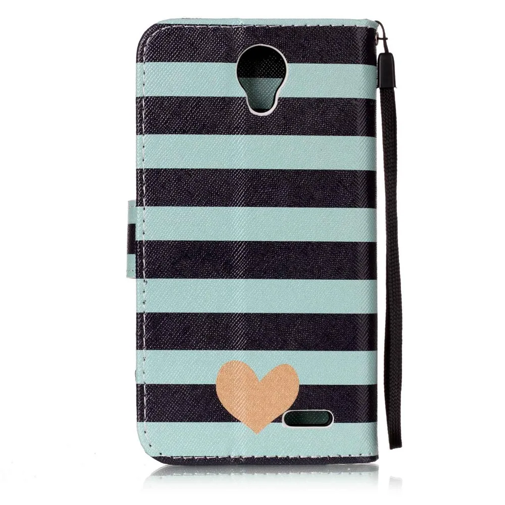 Butterfly Blossom Flower Tower Flip Stand Strap Wallet Leather Bags Case Cover Mobile Phone Cases For ZTE Prestige N9132 N 9132 |