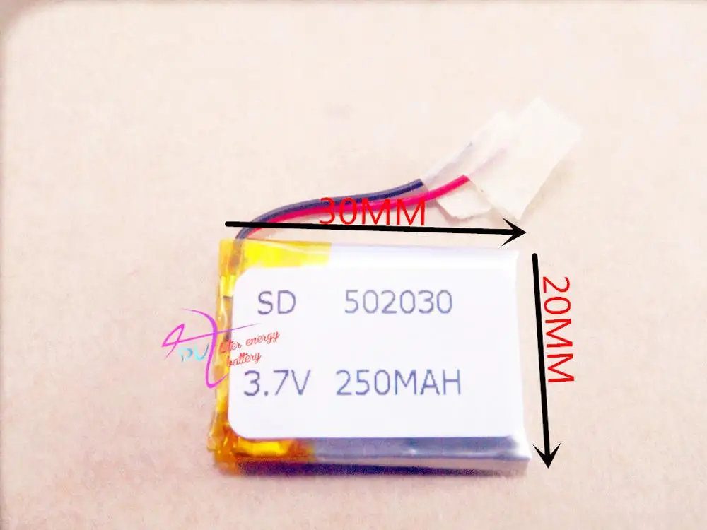 Лучший аккумулятор бренд продукта 3.7 В литий-полимерный 502030 аккумуляторная