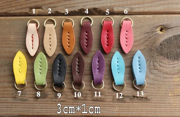 5 шт./лот Съемник на молнии из яловичного спилка/слайдер молнии/сумки замену