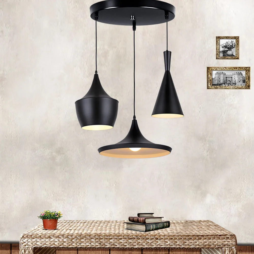 HGHomeart модные железные люстры светодиодный фонарик светильник для ресторана бара