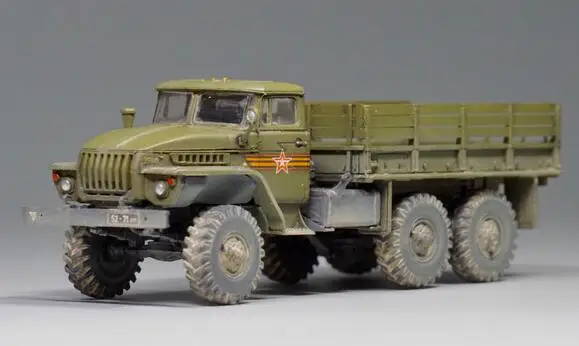 KingTair 1/72 масштаб в разобранном виде Танк Игрушка наборы советская Урал 4320 грузовик для tamiya