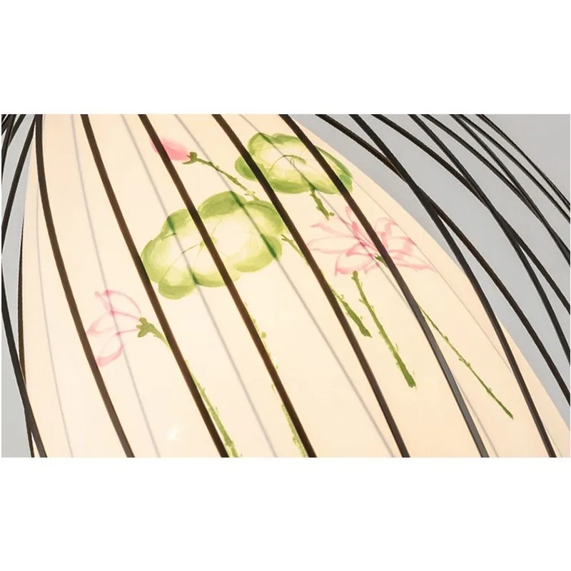 Подвесной светильник в китайском стиле персонализированная железная лампа виде