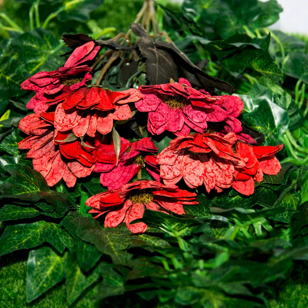 Искуственные цветы цветочный Искусственный цветок розы Букет шелковых Весенняя