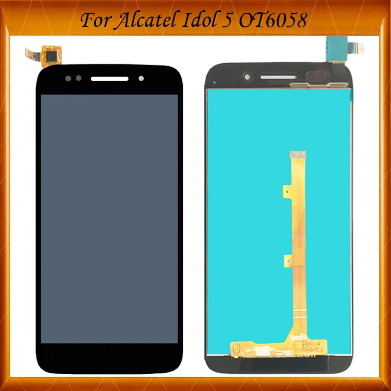 100% протестированный 5 2 дюймовый ЖК дисплей для Alcatel One Touch Idol ot6058 6058X 6058D 6058|Экраны