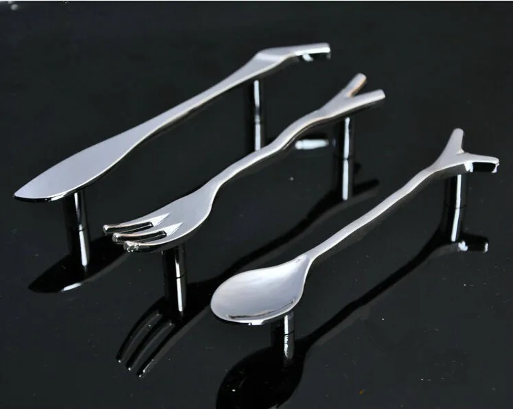 Столовые приборы нож и вилка ложка ручка шкафа мультяшный супер индивидуальный