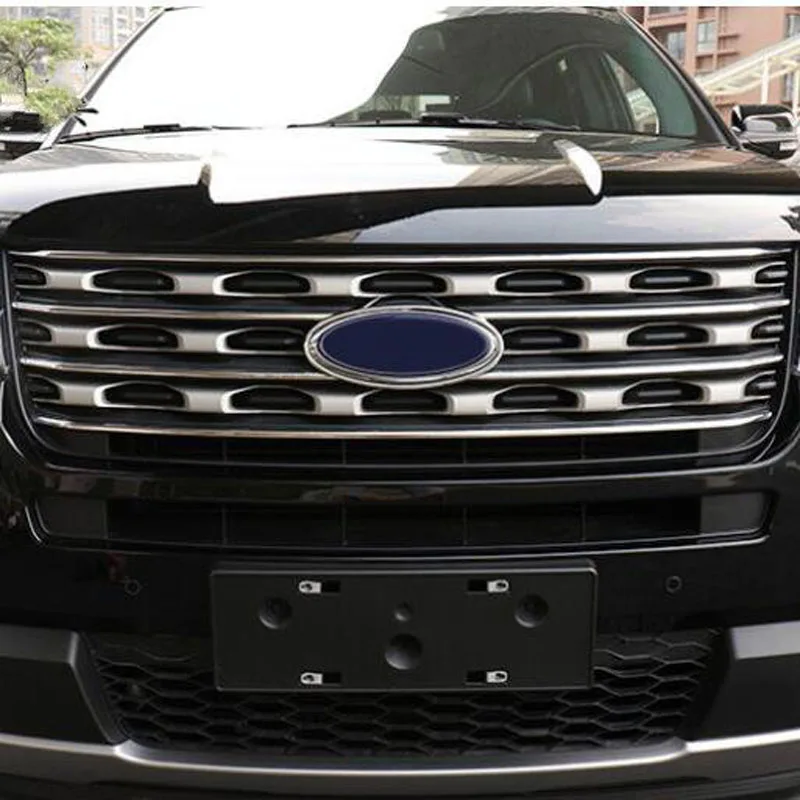 

Накладка на решетку радиатора, для Ford Explorer 2016-2018, 1 шт.