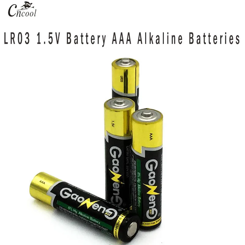 Новинка 4 шт./лот щелочные батарейки AAA LR03 AM 1 5 v экологические батареи 7 # для