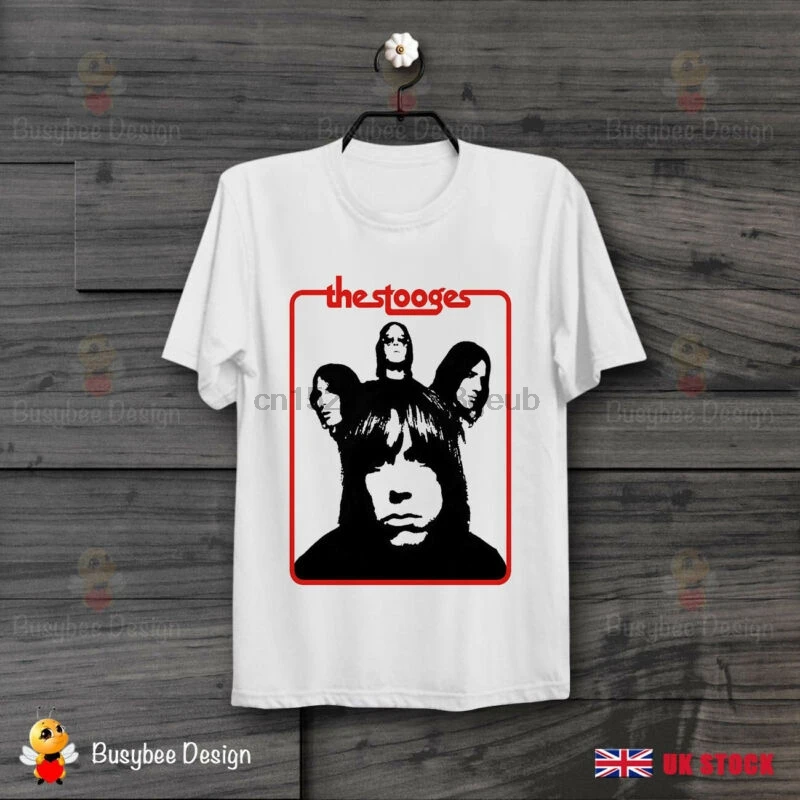 The Stooges Garage панк рок группа Ретро Прохладный Винтаж унисекс футболка B208|Мужские