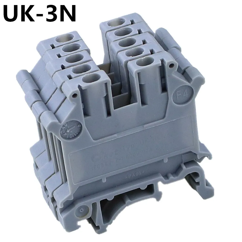 

50 шт., Универсальные клеммные колодки UK3N Phoenix