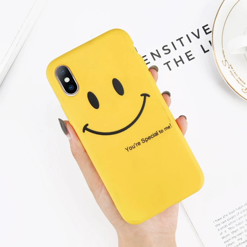 0098 Чехол для телефона Ottwn для iphone 11 Pro Max X XS Max XR 5 5S SE 6 6S 7 8 Plus Мягкий ТПУ каваи медведь панда узор желтый чехол s - Цвет: 0098