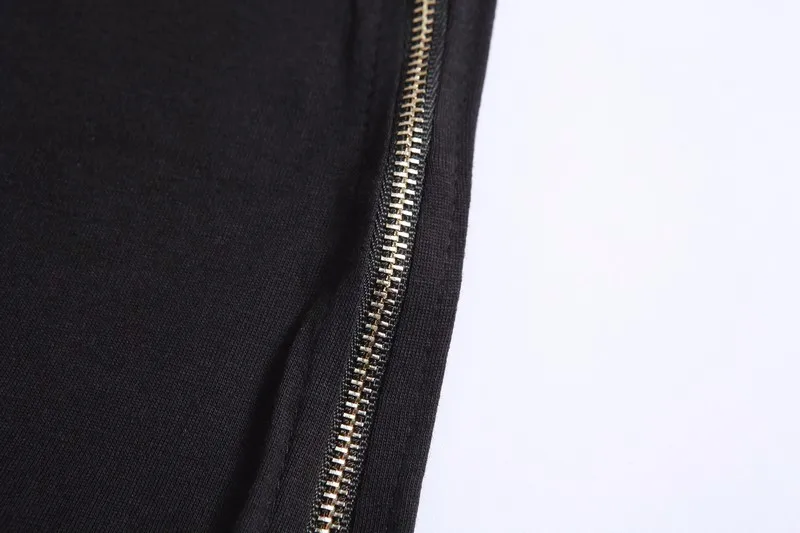 Moomphya/Fashion Уличная одежда футболка мужская EX T конец SWAG сбоку zip футболка Супердлинная футболка с длинными рукавами Wi T H кривой подол и молния