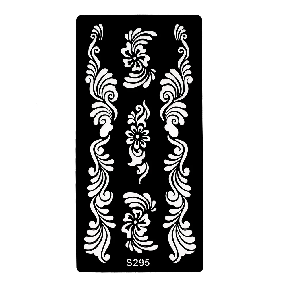 1 шт. полый трафарет для татуировки хной аэрографа Рисование крутой женщины