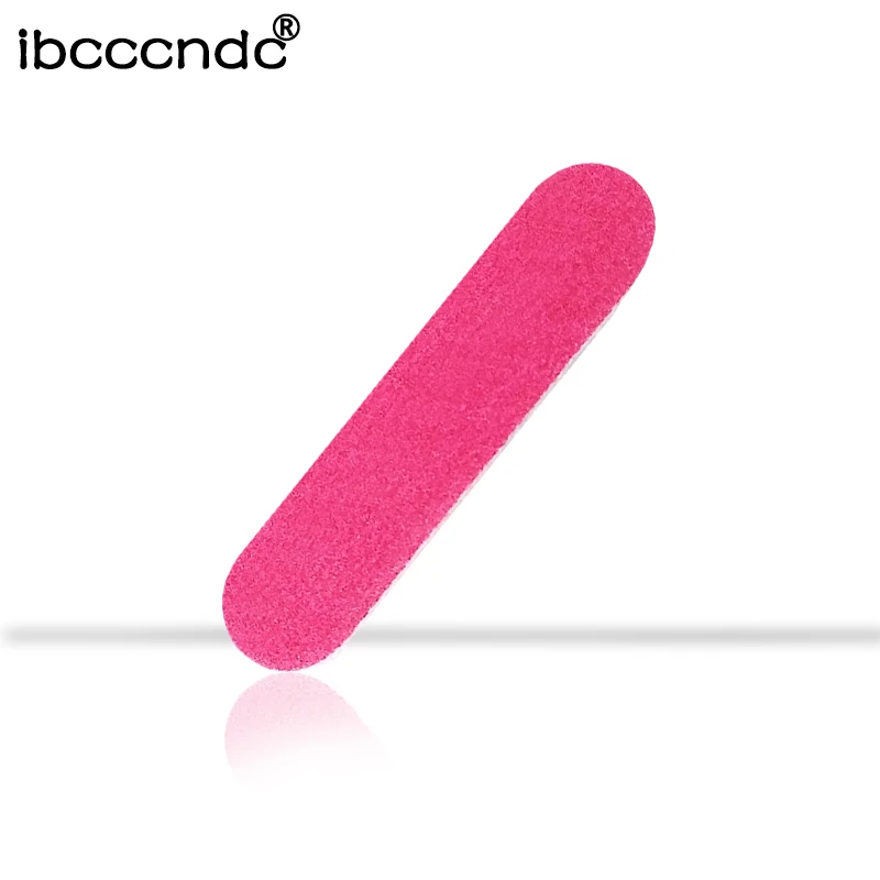 10 шт./лот двухцветная мини пилка для ногтей буфер педикюра шлифовальные пилки деревянная наждачная бумага