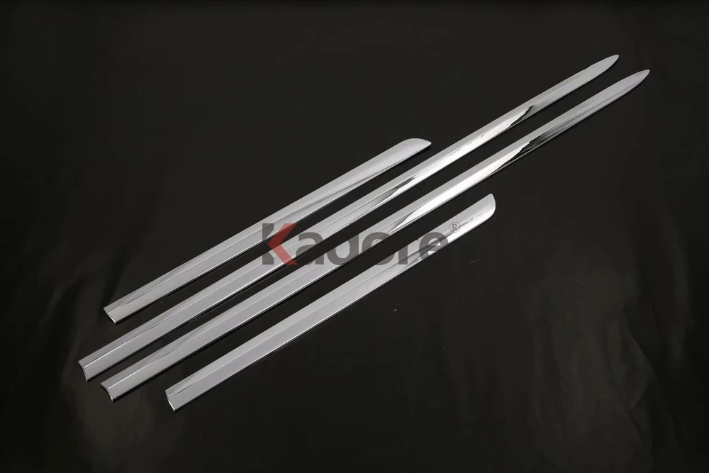 Для Ford Focus Седан ABS Chrome Боковая дверь кузова формовочная линия крышка наличники могут быть украшения внешние аксессуары