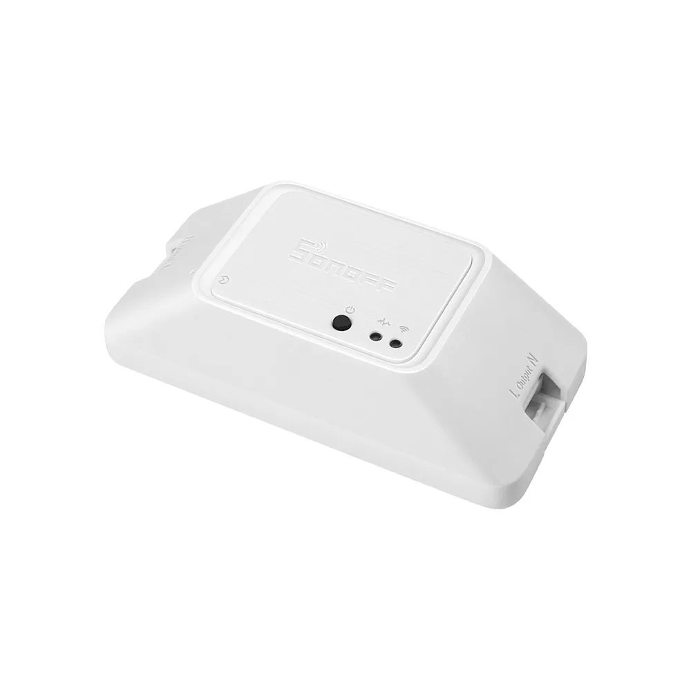 

SONOFF BASIC R3 Smart ON/OFF WiFi Switch, Light Timer Support APP/LAN/Voice Remote Control DIY Mode Works With Alexa Google Home