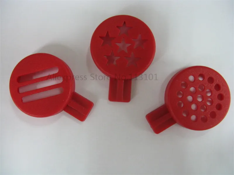 

Fantastic 3 in 1 different type ice cream modelling caps for soft ice cream machine accessories of ice cream machine