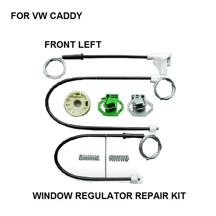 

FOR VW CADDY WINDOW REGULATOR REPAIR KIT FRONT LEFT SIDE NEW FROM 1995 - 2004