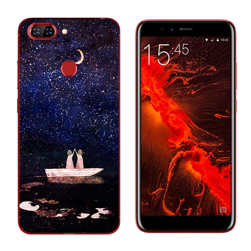 for Lenovo S5 K520 Soft TPU Phone Fitted Cases Luxury Slim Silicone Shell 5.7 inch Capa Snowflake Printing |