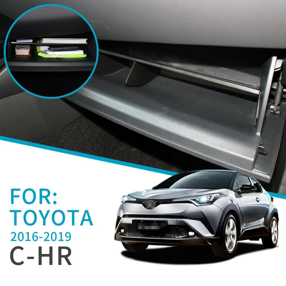 ZUNDUO автомобиля подсветки перчаточного ящика интервал хранения для TOYOTA C-HR ЧР для хранения консоли уборки ящик для хранения