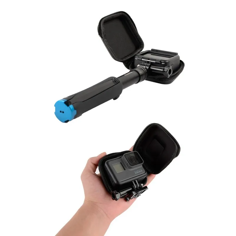 Для Go Pro Hero 7 6 5 Mini EVA защитный чехол для хранения сумка черные Серебристые