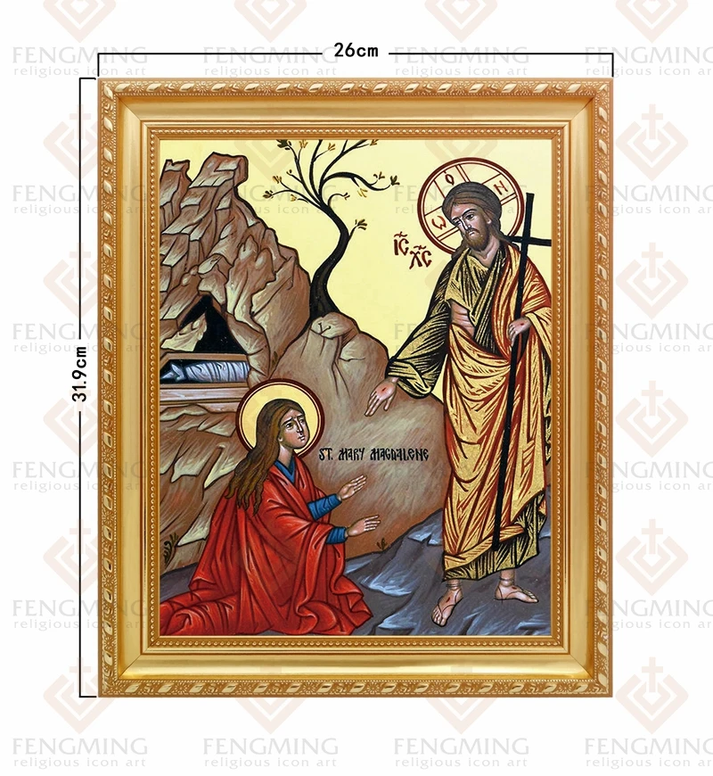 Пластиковая фоторамка истинная икона Святая Мария магдалин Греческая
