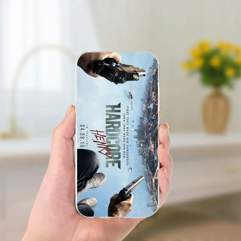 Модные хардкор Генри логотип Мягкие TPU кремния телефон чехлы для samsung Galaxy A3 A5 A7 2016